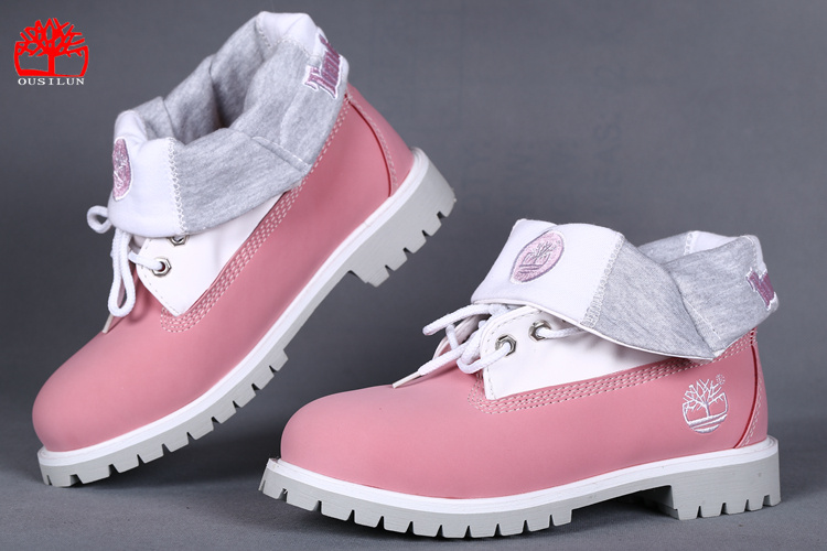 timberland femme rose pale