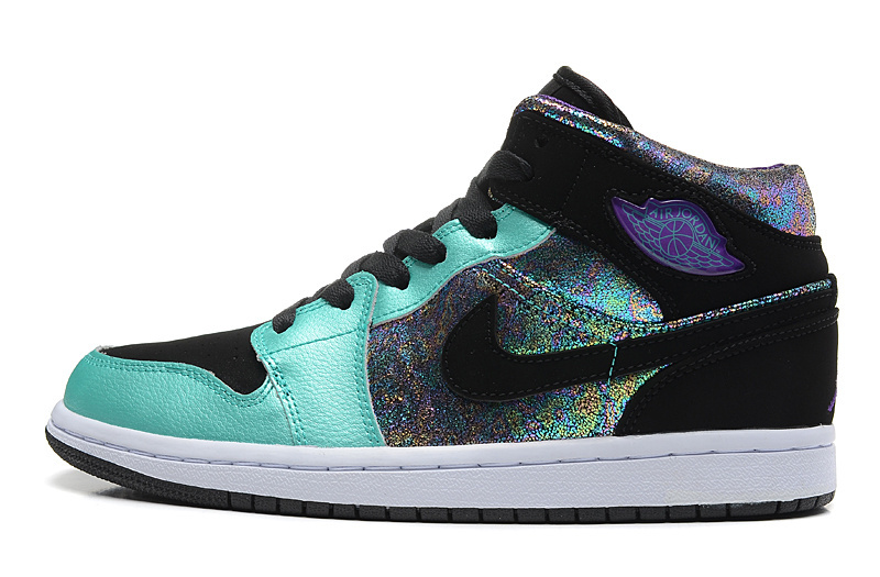 jordan 1 vert violet