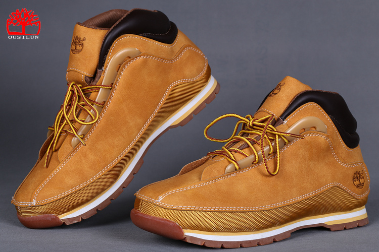 timberland jaune et noir