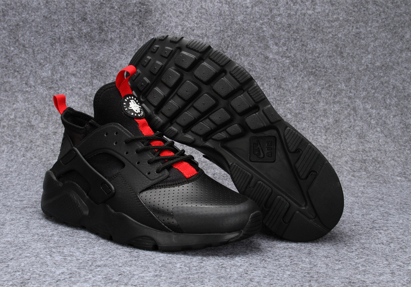 nike air huarache femme noir et rouge