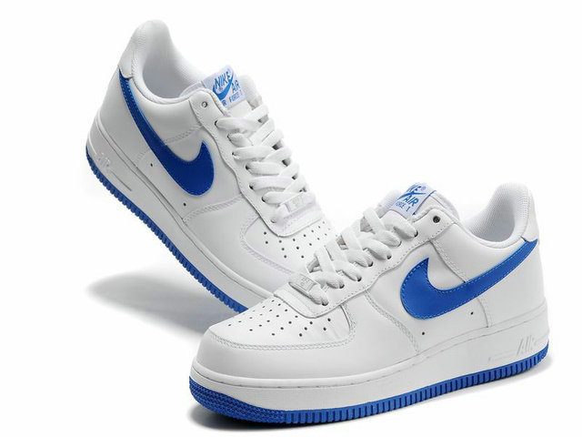air force 1 blanche bleu