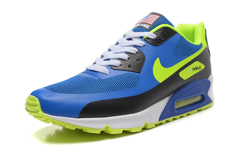 air max jaune et bleu