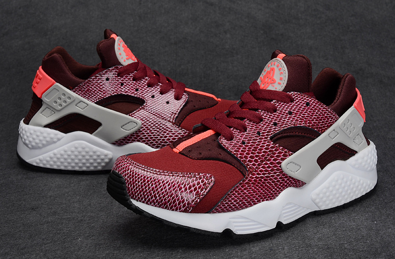 huarache rouge et blanche