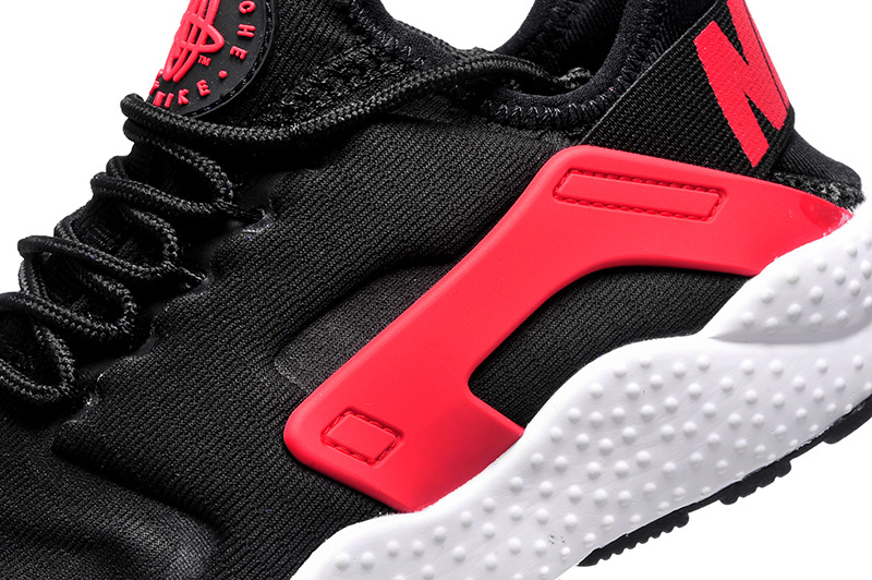 huarache rouge et blanc