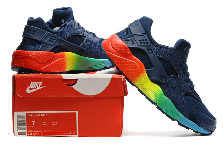 nike huarache light homme cyan