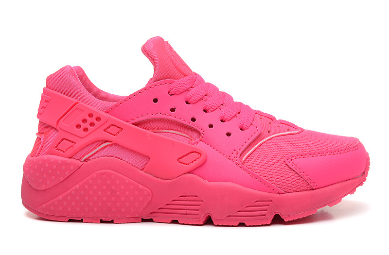 nike huarache rose fluo
