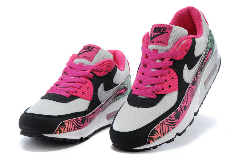 nike air max 90 femme noir et rose