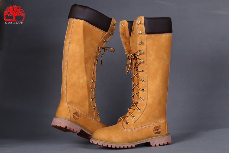 timberland femme jaune