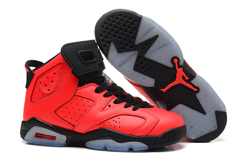 jordan 6 noir et rouge homme